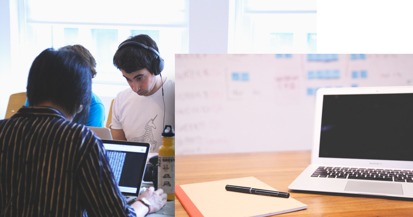 People in the office image