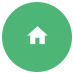 Green circle with home icon