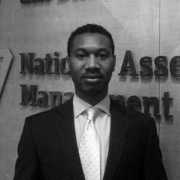 Black and white Chris Kanwe picture